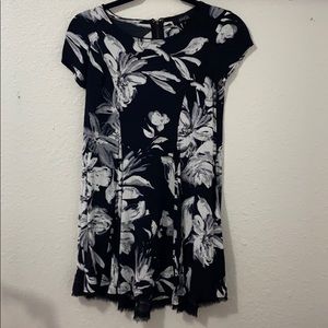 Black and white dress